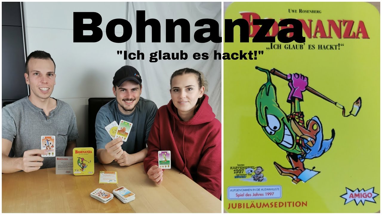 Bohnanza - Vorstellung, Spielanleitung und Regeln zum Kartenspiel