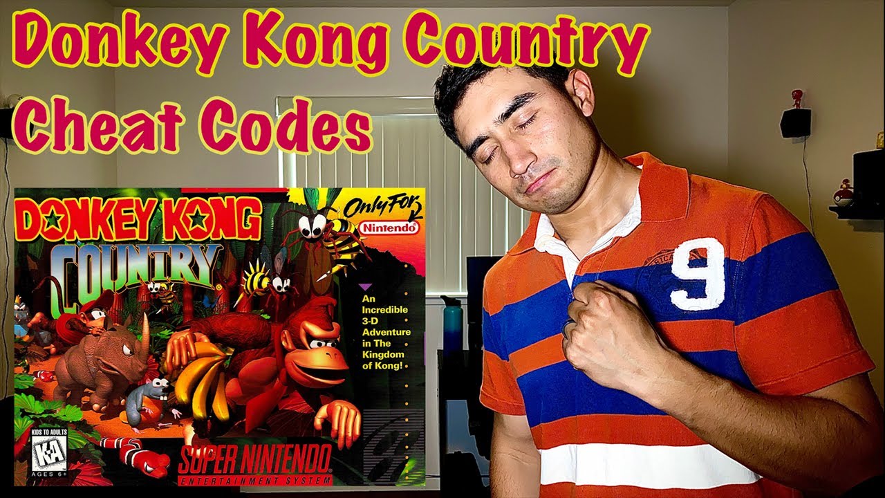Donkey Kong Country Cheat Codes