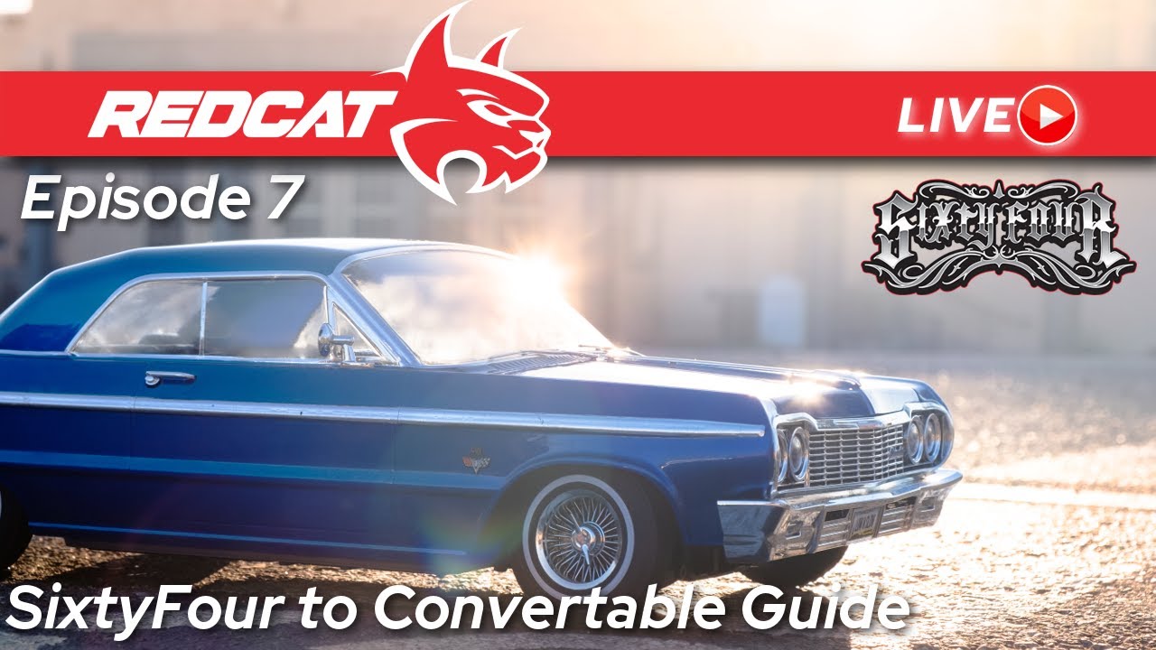 Redcat Live ep.7 - How to make your SixtyFour a Convertable