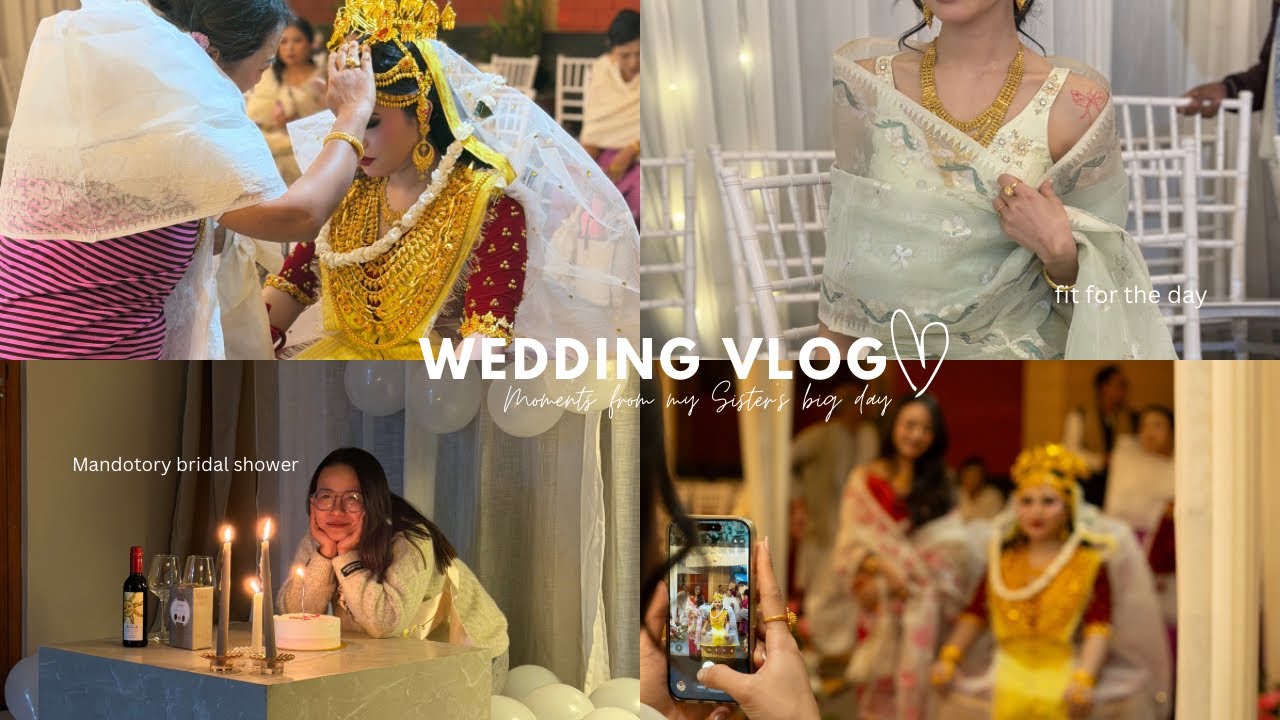 New Vlog| Glimpses from my Big SISTER’s Wedding✨