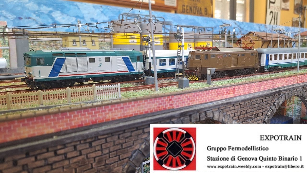 Transiti modellistici sul plastico ExpoTrain e reali di ottobre 2025