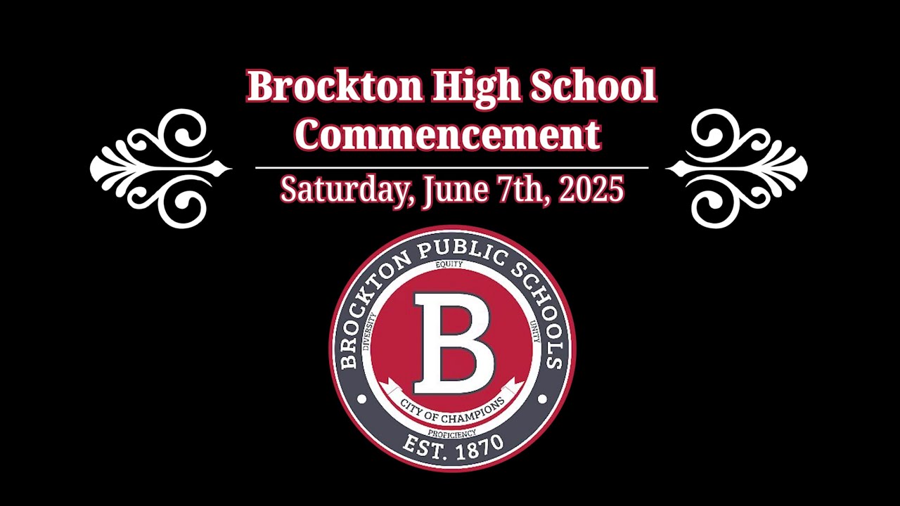 Brockton High School Graduation Ceremony 6-7-25