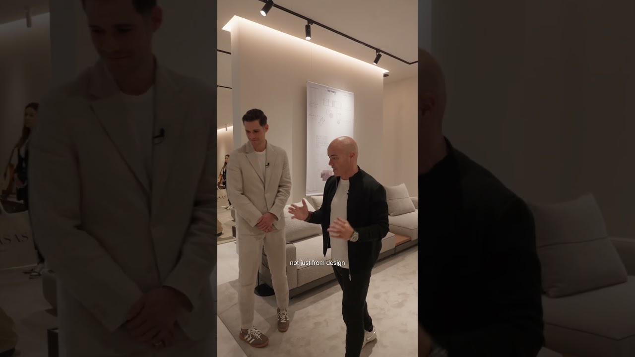 A tour of our stand at Salone del Mobile with our founder | Domkapa