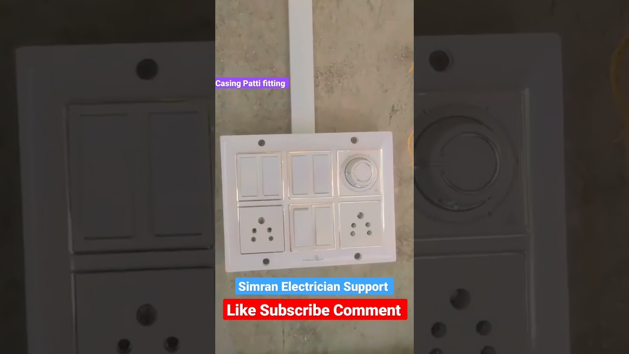 Casing Capping Fitting and Wiring 🔥💫💫
