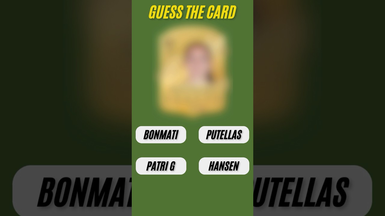 Guess The EAFC25 Player - Barcelona Edition #eafc25 #ultimateteam #fifa25