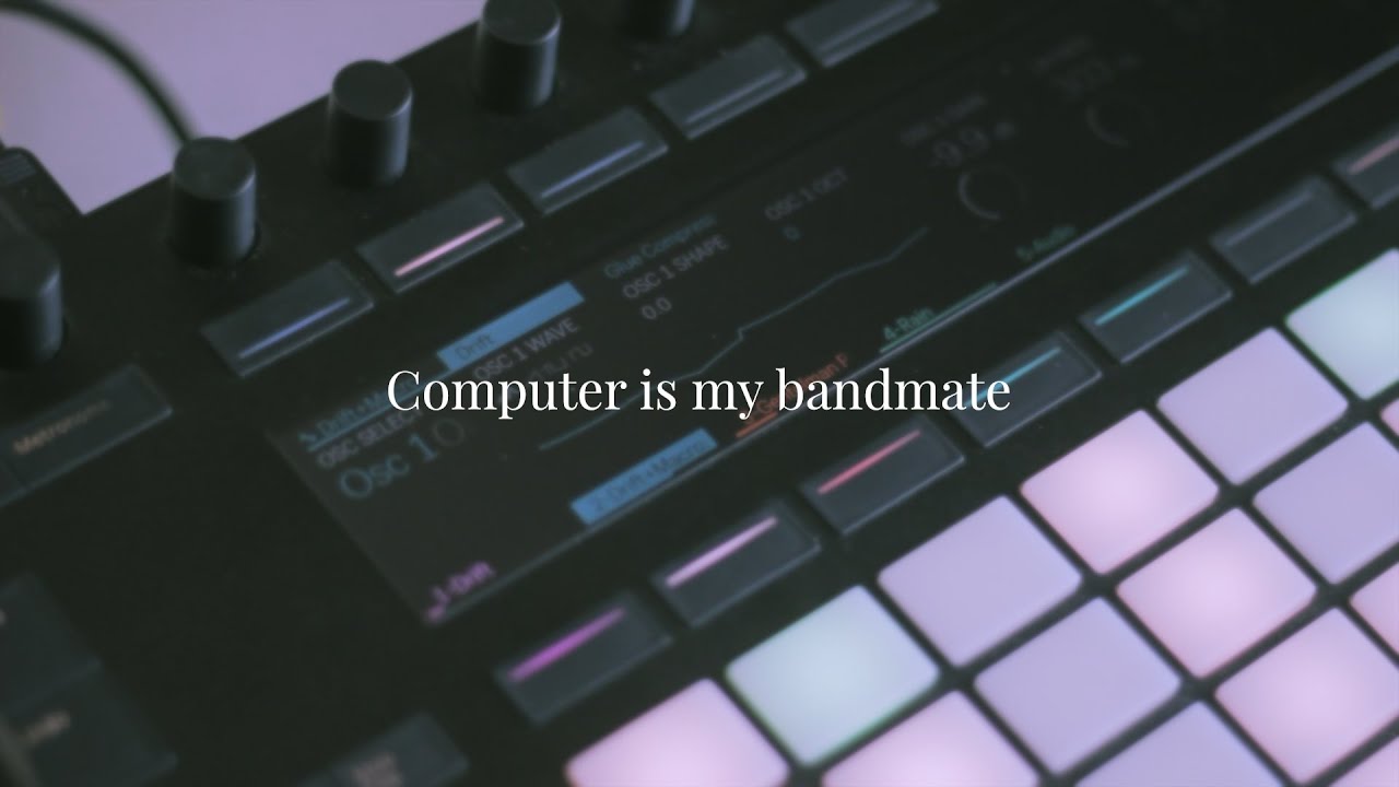 Computer is my bandmate | Ableton Push 2, Arturia Minilab 3, Nektar GX 61, Ableton Live 11 ヾ(^▽^*)))