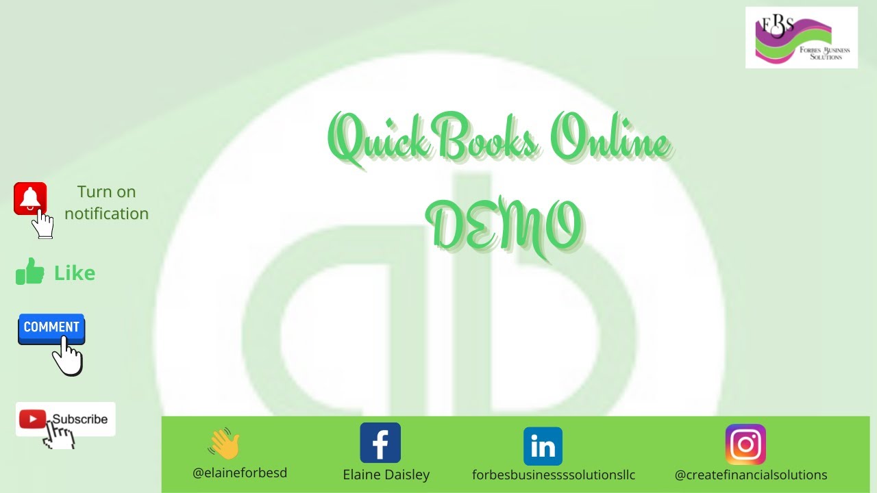 How to setup QuickBooks Online company information
