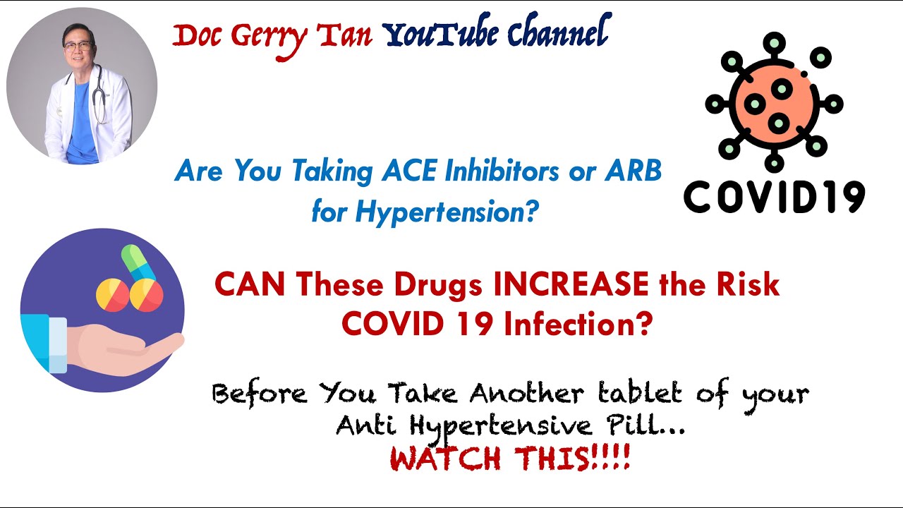 Can My BP Drugs Increase My Risk of COVID Infection? The Truth About ARB and ACE Inhibitors & COVID.