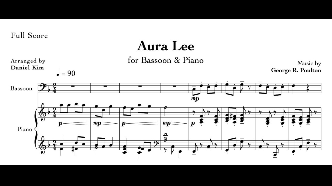 ARRANGE-A-DAY 3 | Aura Lee
