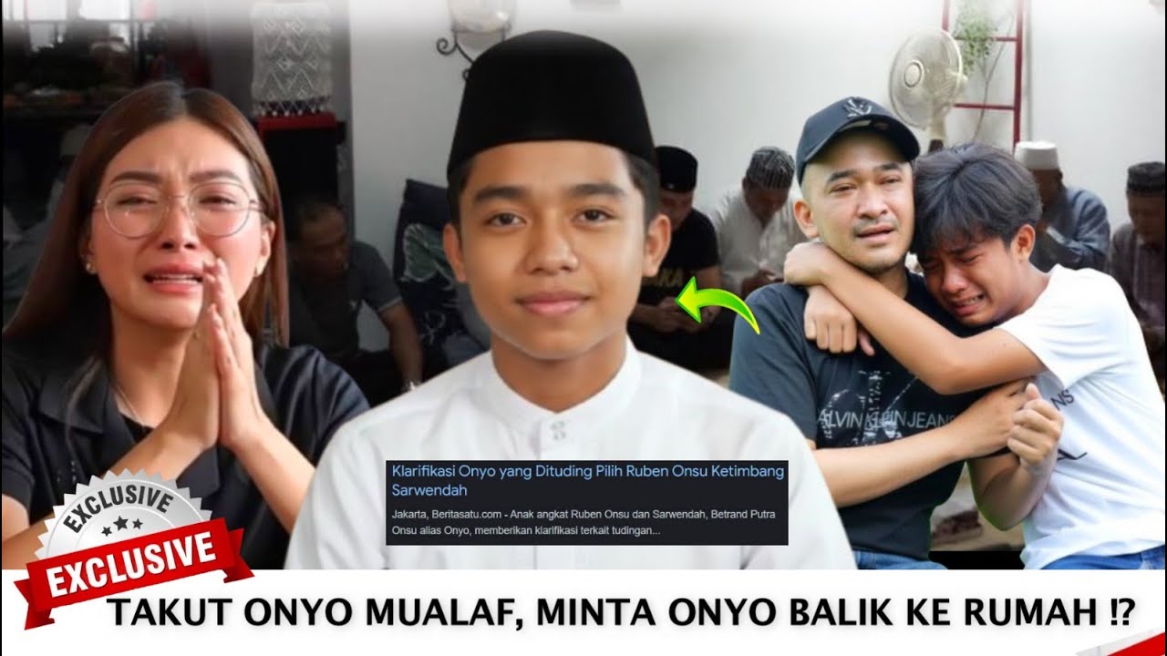 Takut Onyo Mualaf! Ruben Sindir Sarwendah yang Minta Onyo Kembali Pulang Pasca Diusir