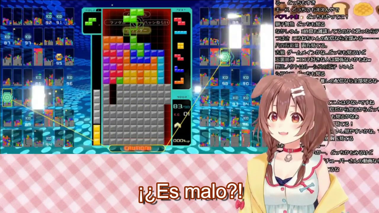VTubers en Español - Inugami Korone, Diosa del Tetris