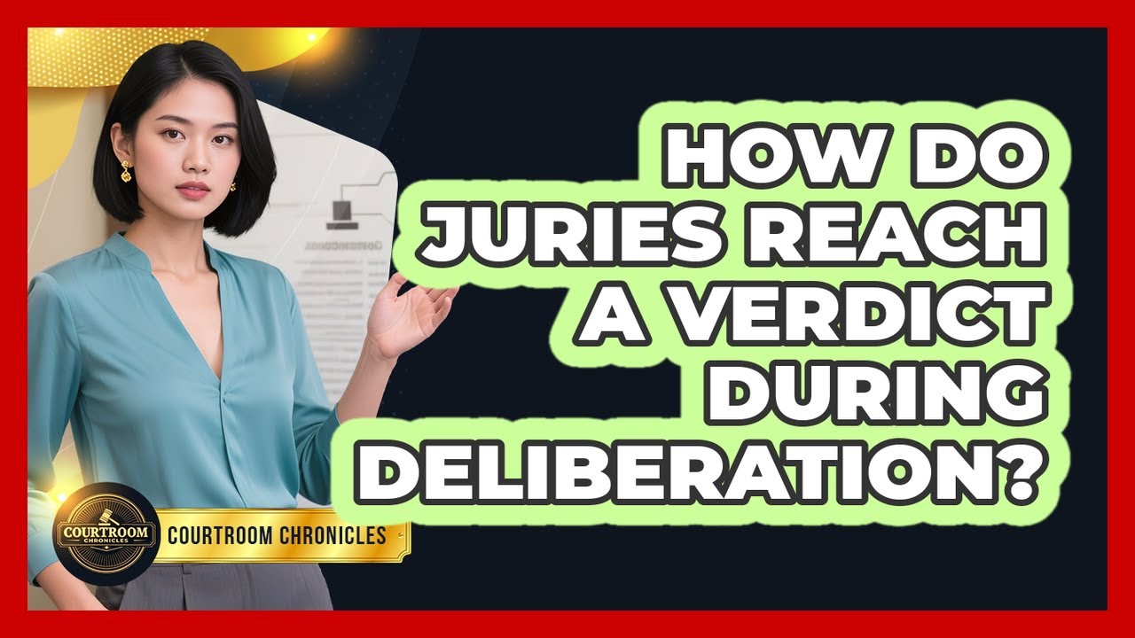 How Do Juries Reach A Verdict During Deliberation? - Courtroom Chronicles