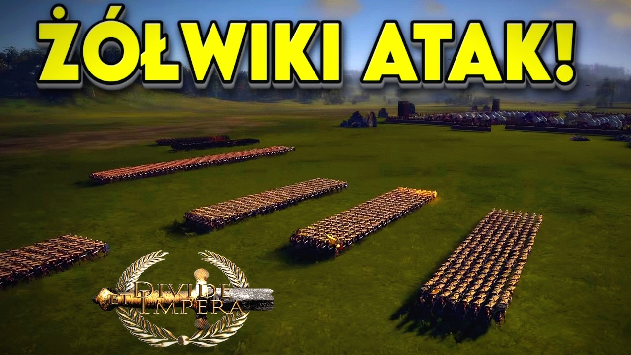 SZTURM NA OBÓZ GALÓW! | Divide et Impera | Total War Rome 2