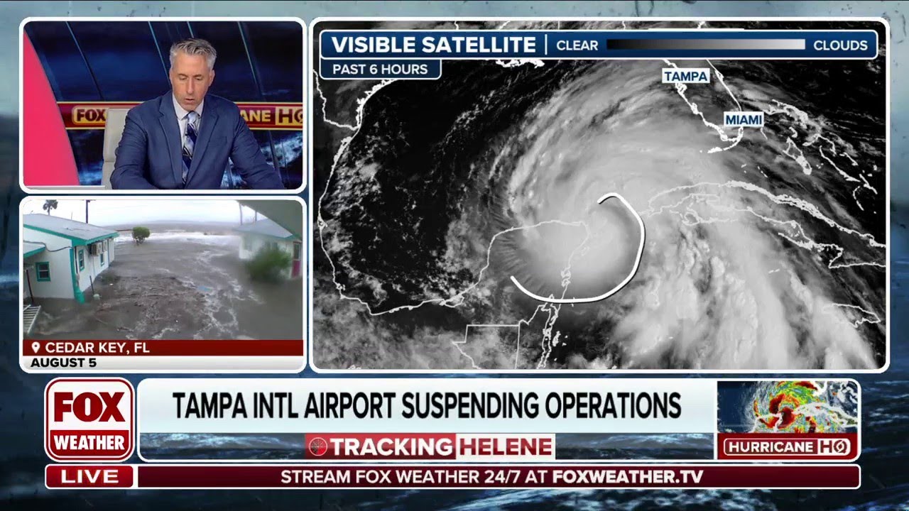 Hurricane Helene Enters Gulf of Mexico With Florida Facing Dangerous Storm Surge
