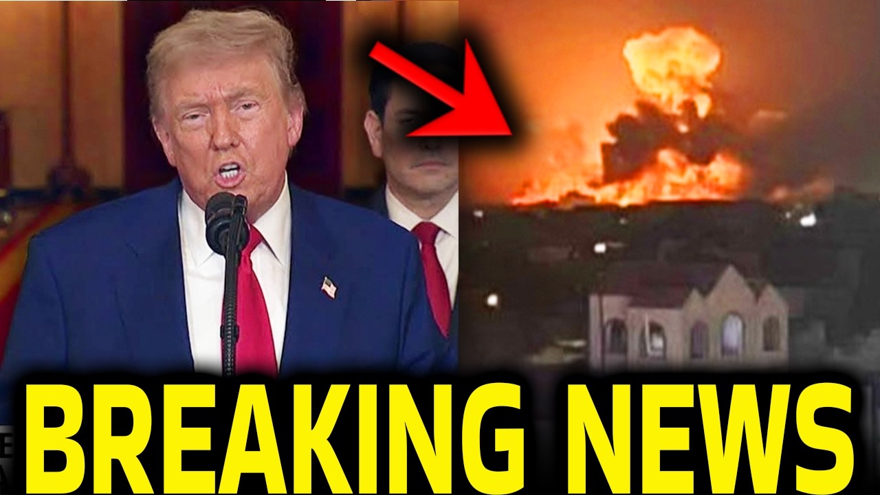 BREAKING: TRUMP BOMBS IRAN AND DECLARES WAR