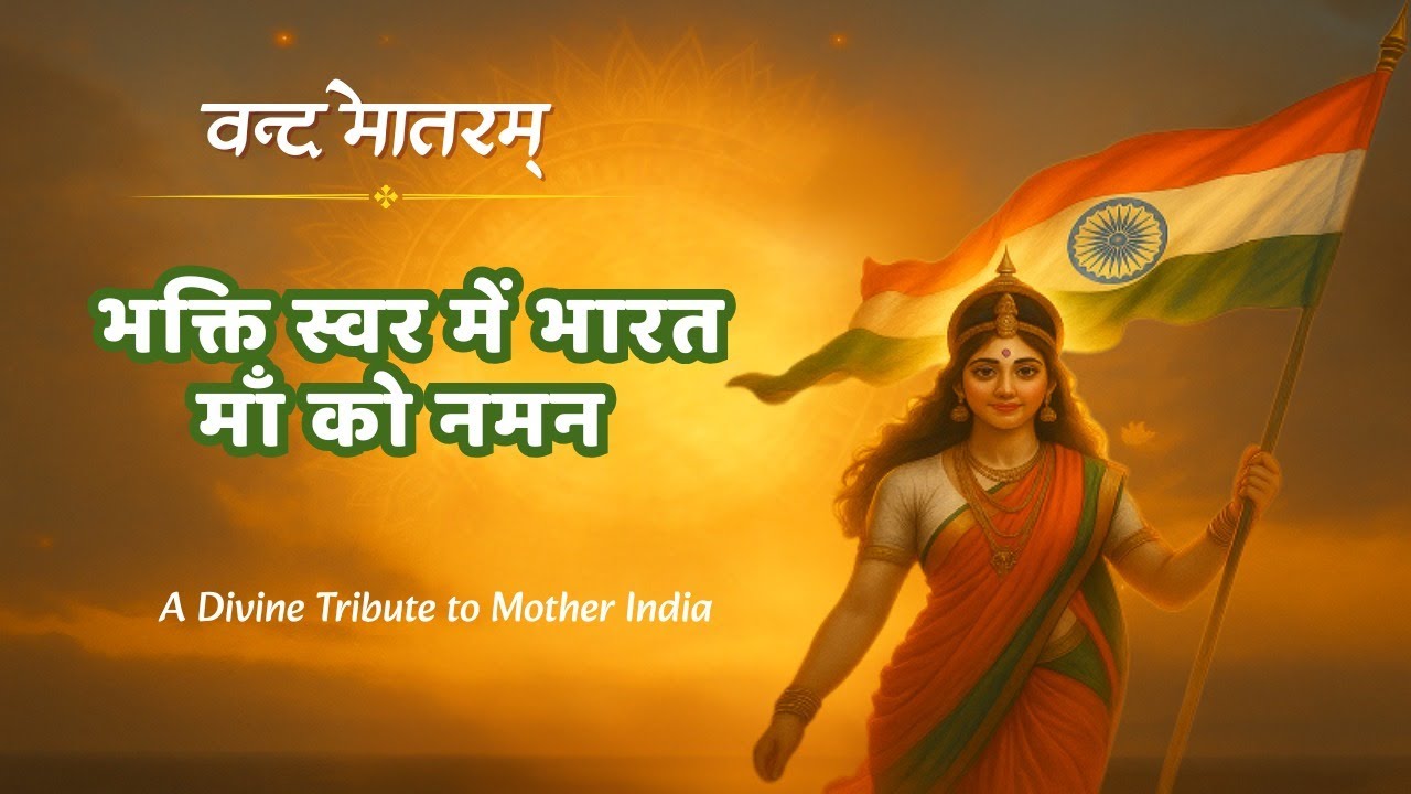 वन्दे मातरम् — भक्ति स्वर में भारत माँ को नमन | A Divine Tribute to Mother India 🇮🇳