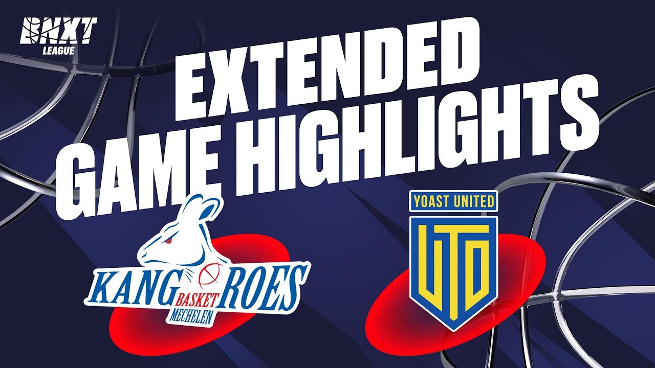 Kangoeroes Basket Mechelen vs. Yoast United - Game Highlights