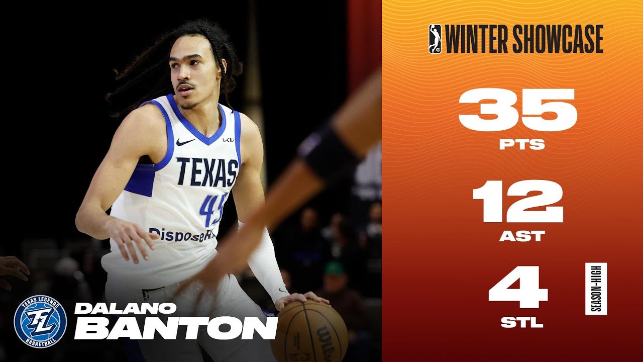 Dalano Banton Drops 35-Point Double-Double To Open Winter Showcase