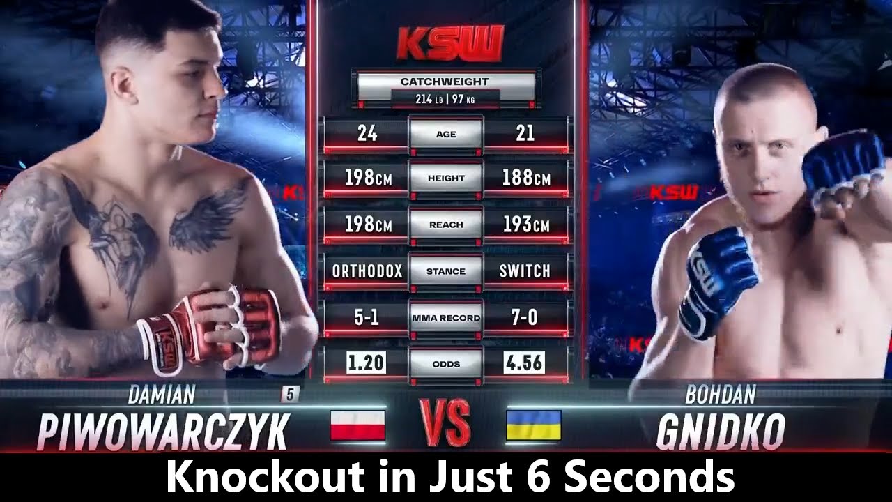 KSW 73 - Bogdan Gnidko vs Damian Piwowarczyk