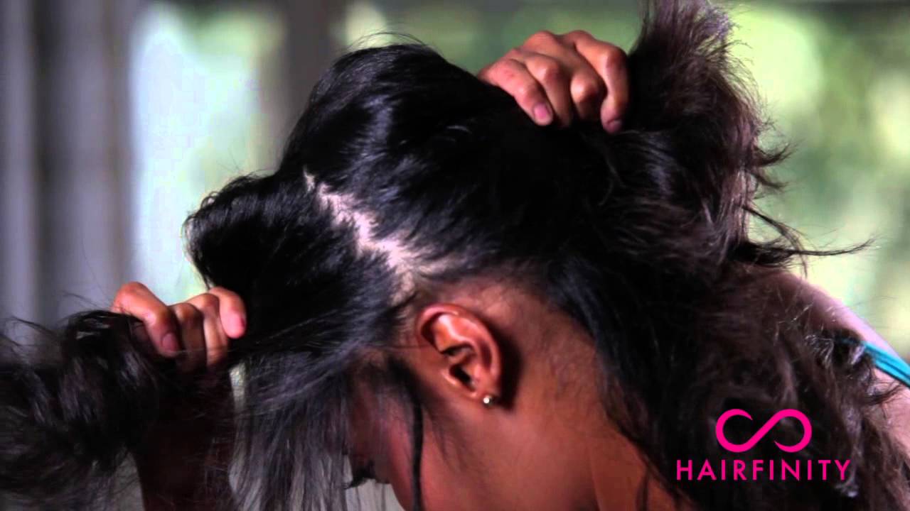 Real Customer Torsha proves NO Weave...All Growth from Hairfinity
