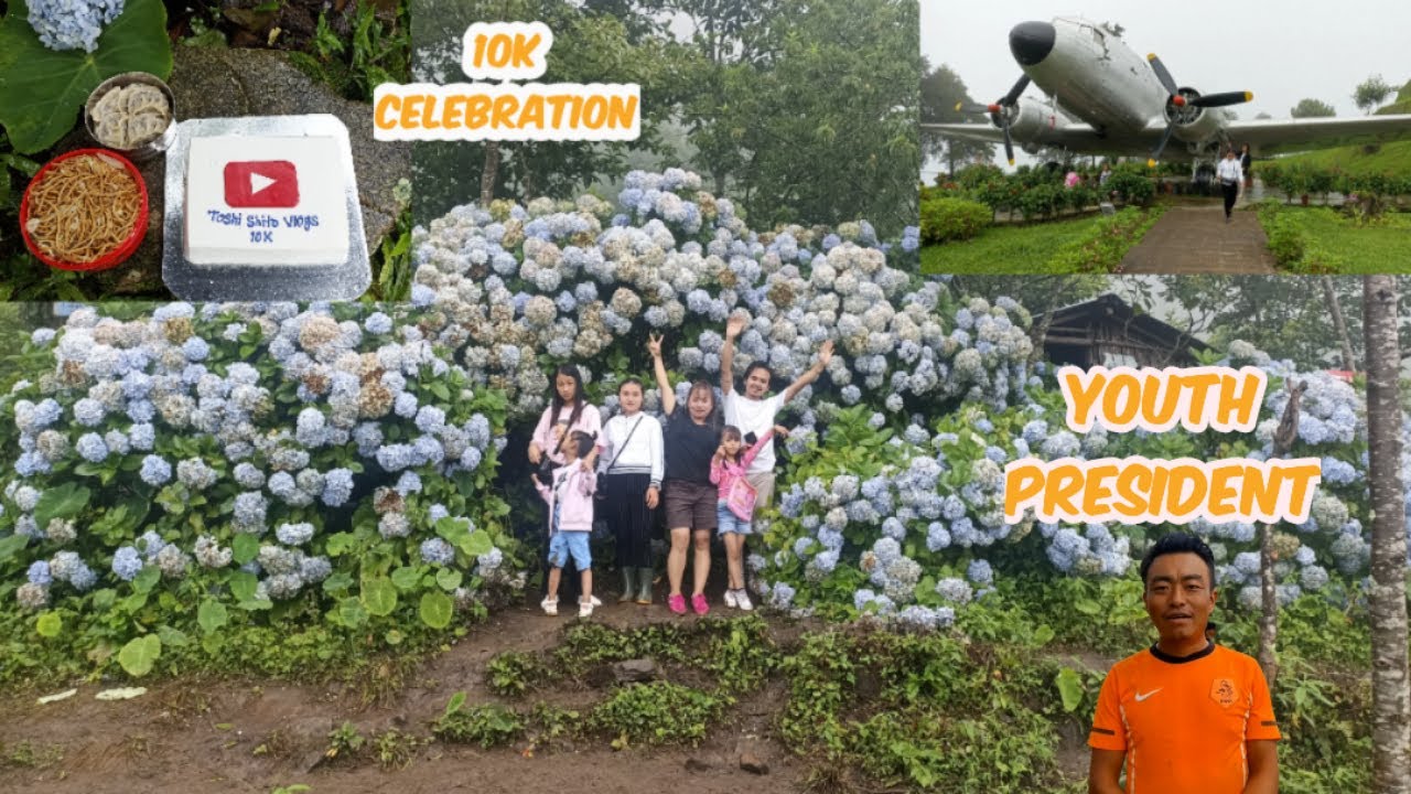 10k celebration at Kigwema potato farm /Hydrangea flower/awareness