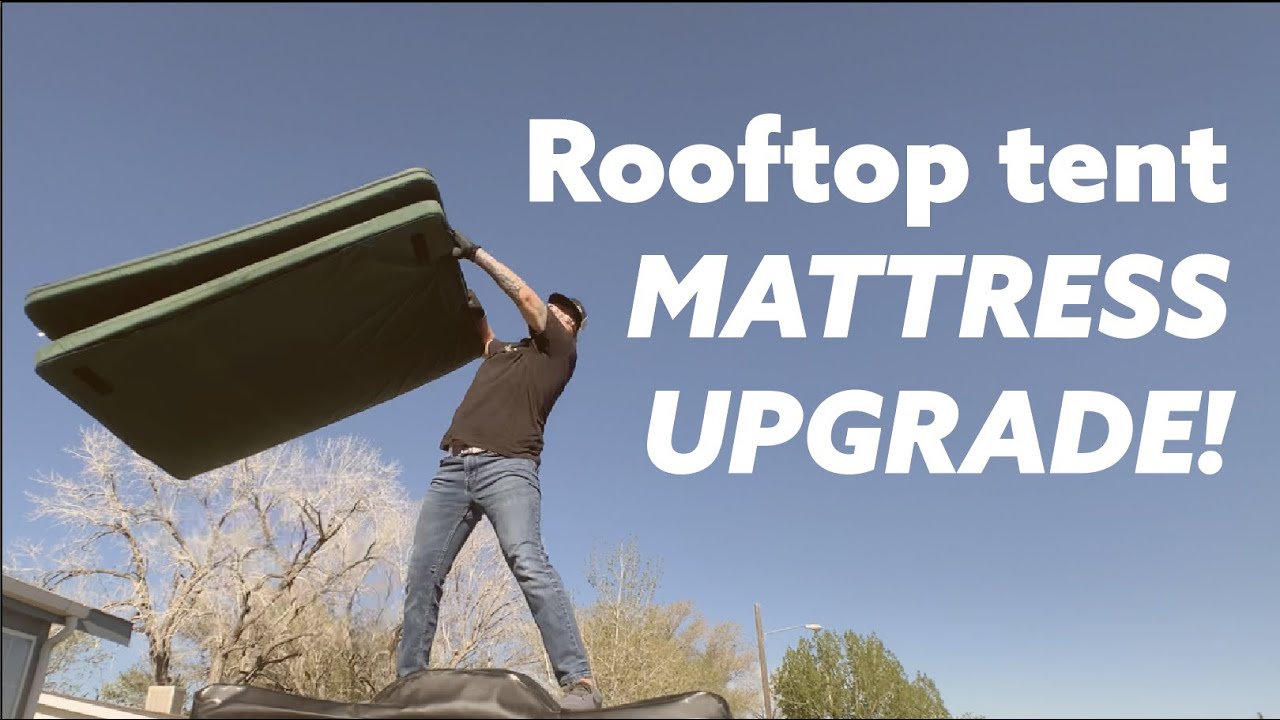 Rooftop Tent Mattress Upgrade By QOMOTOP