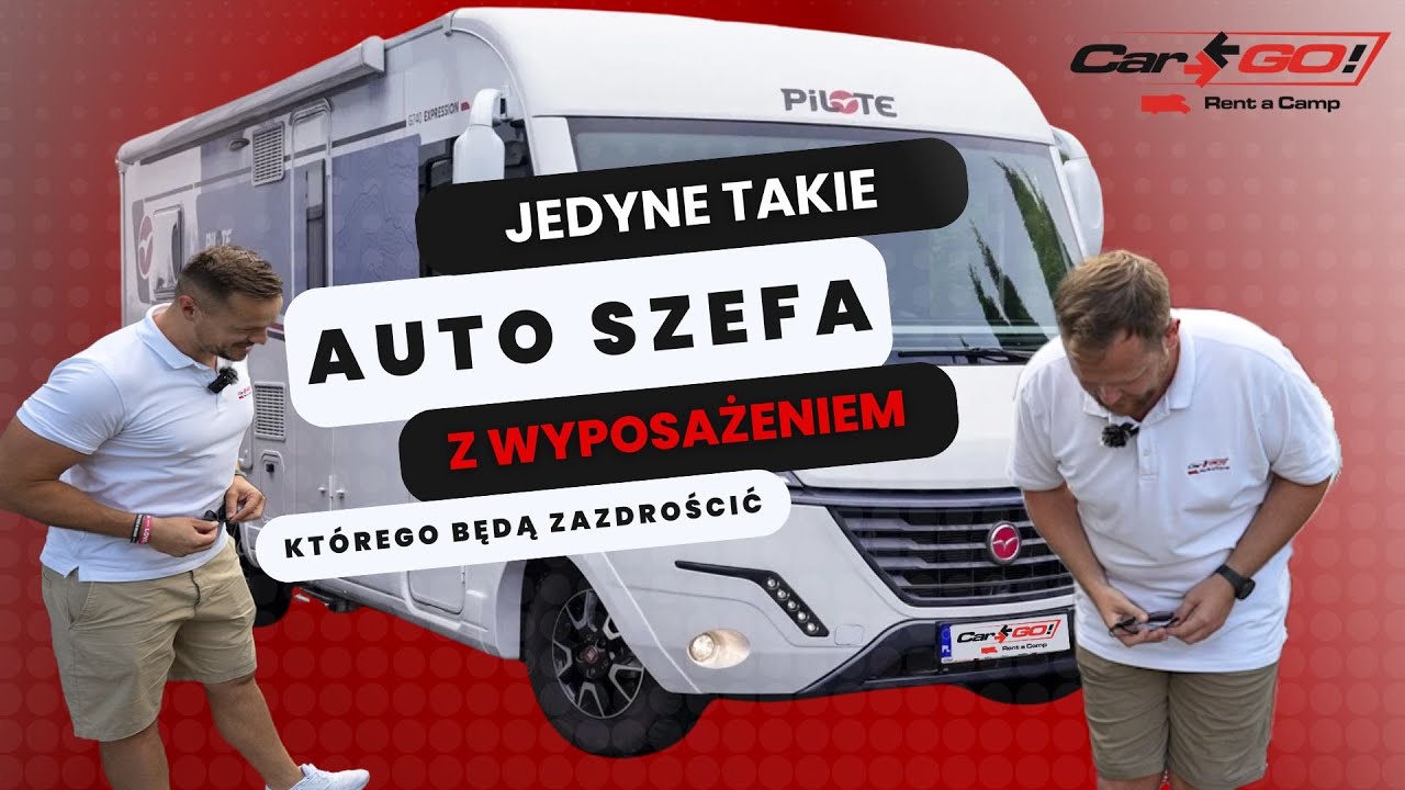 Kamper szefa CarGO! - wyposażenie, kt&oacute;rego będą zazdrościć!