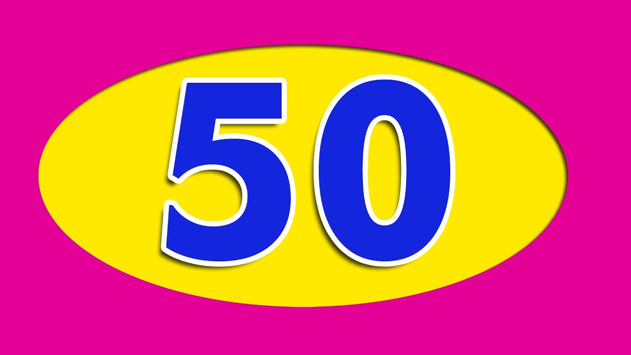 Number Song | Learn numbers from 1 to 50