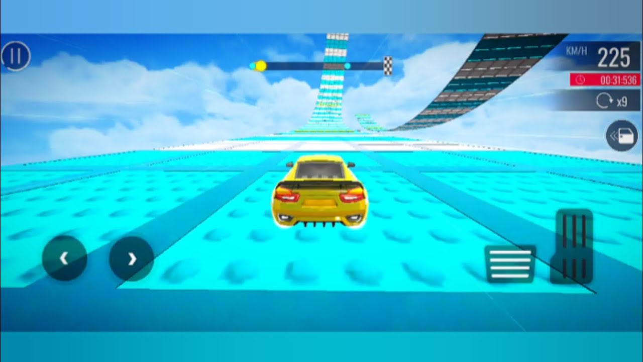 GT CAR STUNT ON IMPOSSIBLE ROAD! GT CAR ACTION ON PUBLIC ROAD!