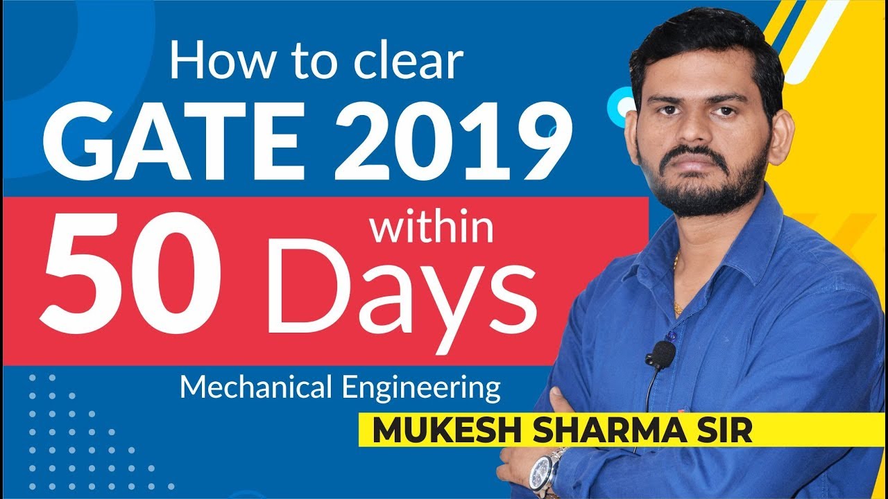 How to Clear GATE within 50 Days ?