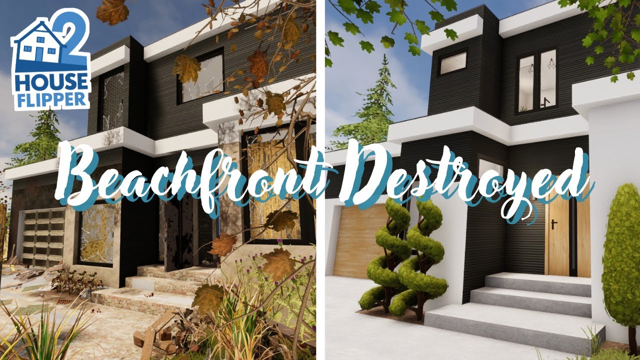 House Flipper 2 | Beachfront Destroyed | Custom Job (No Commentary)