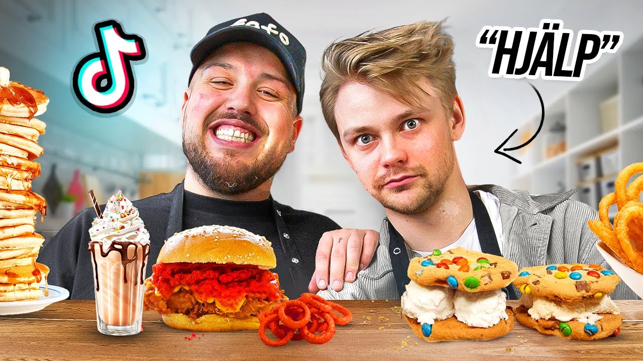 VIRALA TIKTOK-RECEPT MED HAMPUS HEDSTR&Ouml;M *SKRATTFEST*
