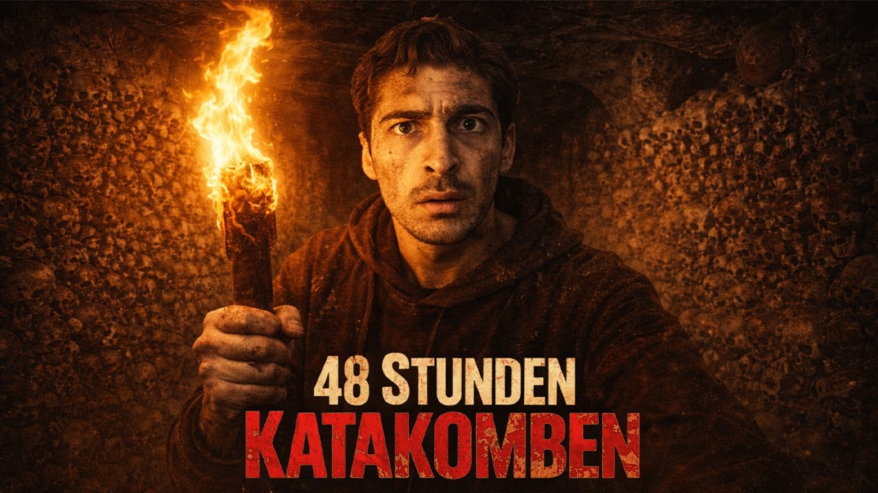 48H in den KATAKOMBEN von PARIS! ☠️| Ganzer Film