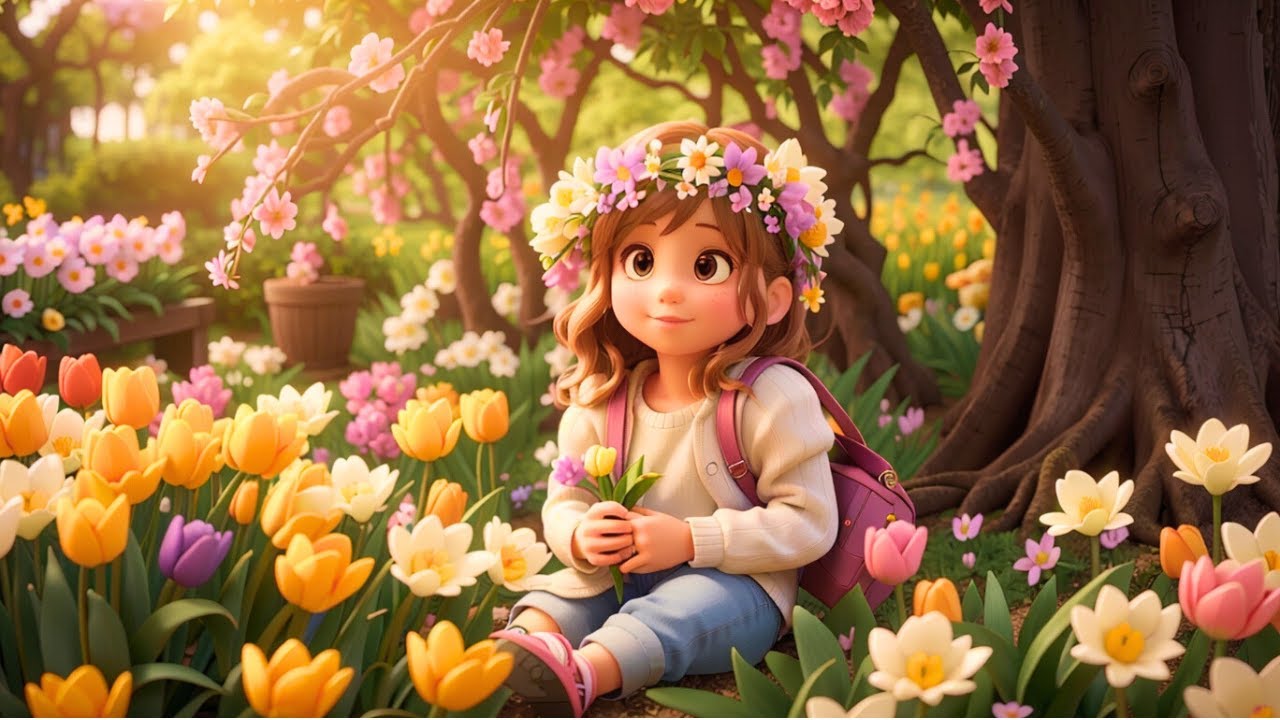 Flower Power Children Song | Fun Kids Song About Flowers