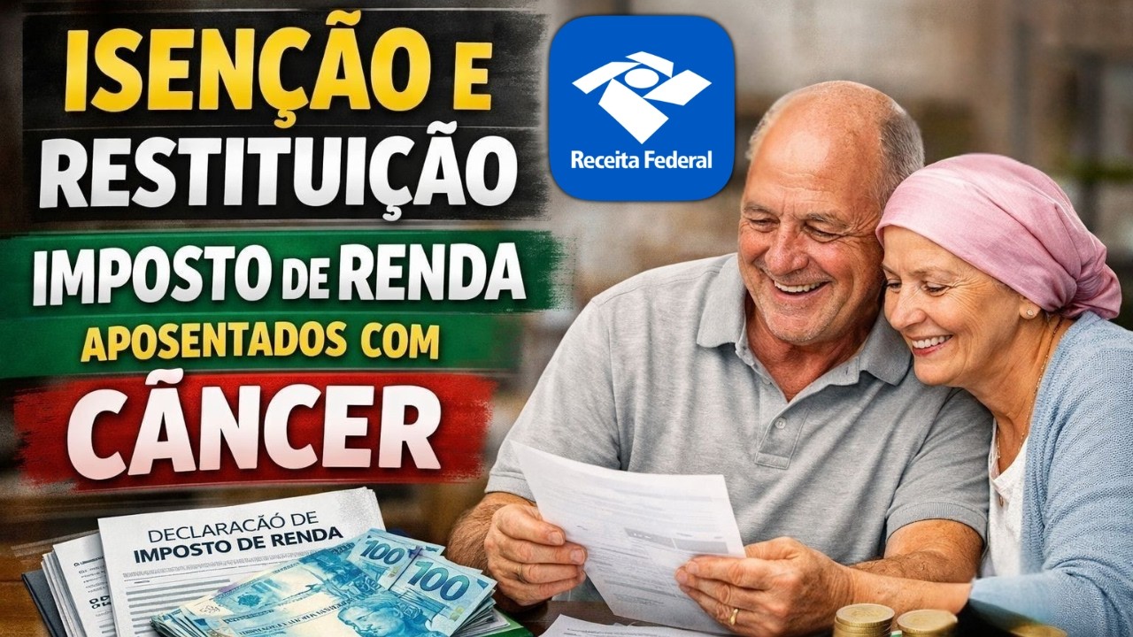COMO RECUPERAR IMPOSTO DE RENDA DE APOSENTADOS E PENSIONISTAS COM CÂNCER (NEOPLASIA MALIGNA)?