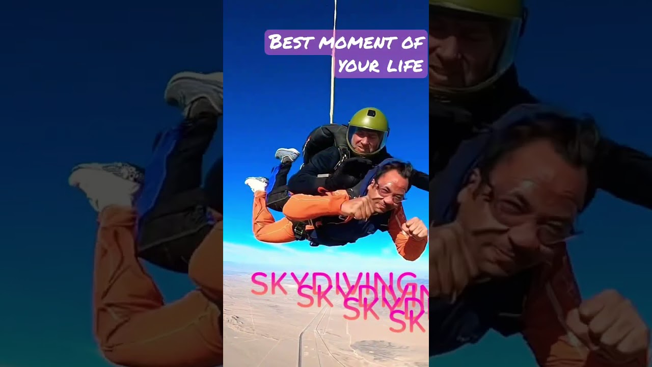 Skydive Everyday LAS VEGAS 🦅🪂⛰️🚀🔥 What 2 Do in Sin City? gamble with it all SKYDIVING Adventure