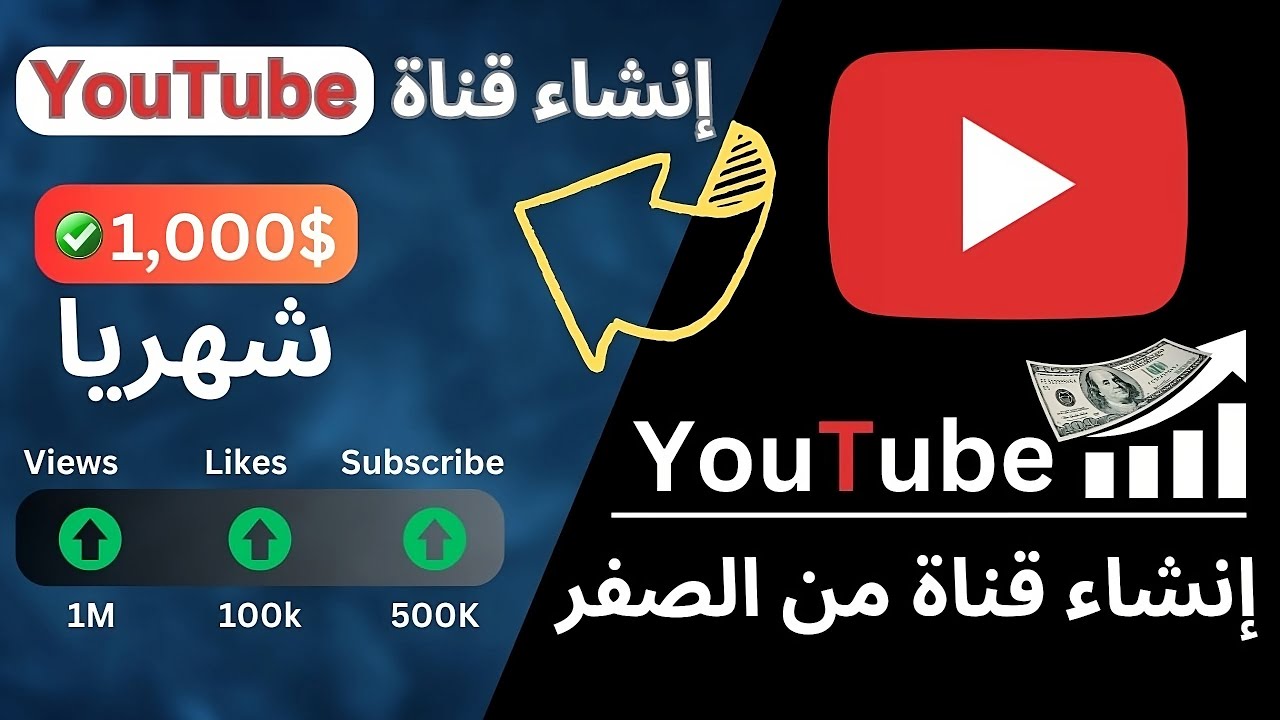 تجربتي الشخصية فقط لإنشاء قناة يوتيوب للمبتدئين | خطوات أساسية للعمل على الإنترنت