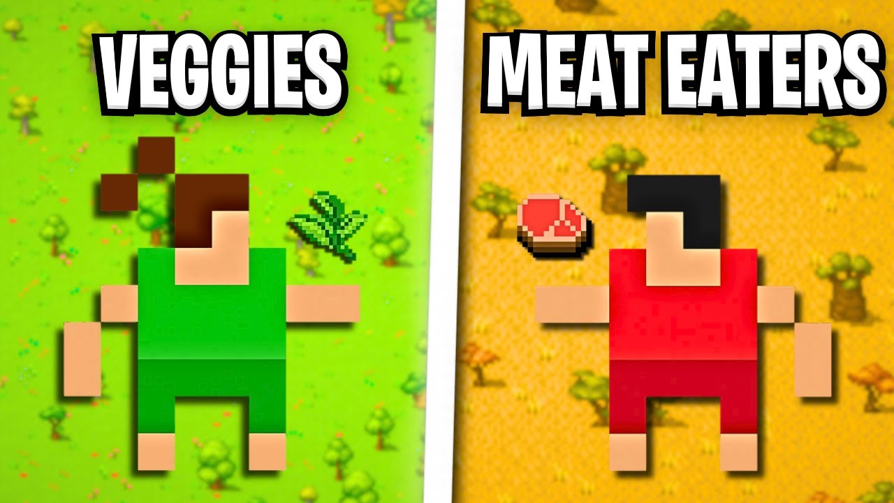 Would Veggies or Meat Eaters Win? - WorldBox