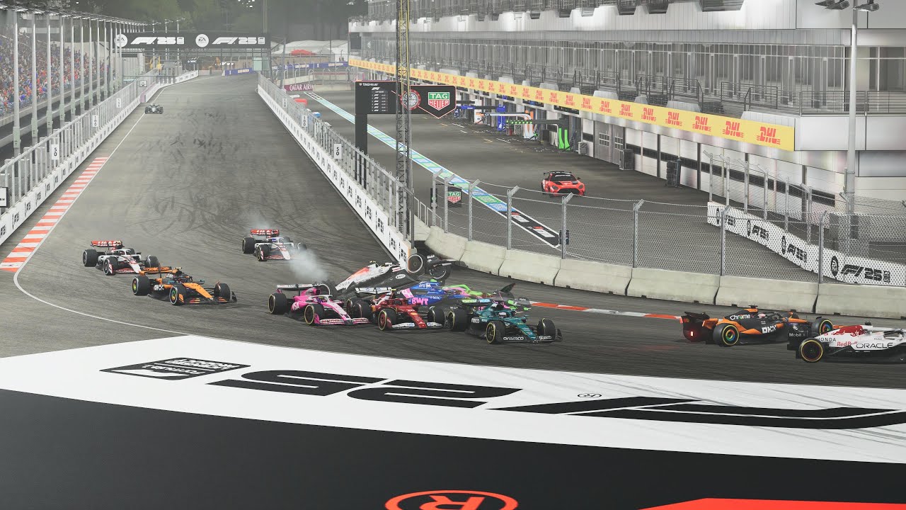 First CRASH in league racing