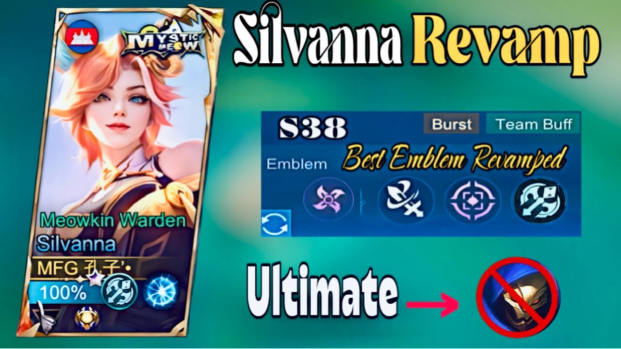 Silvanna Offlane Defeated Burst Build Damage - Best Build Emblem Assassin - MLBB