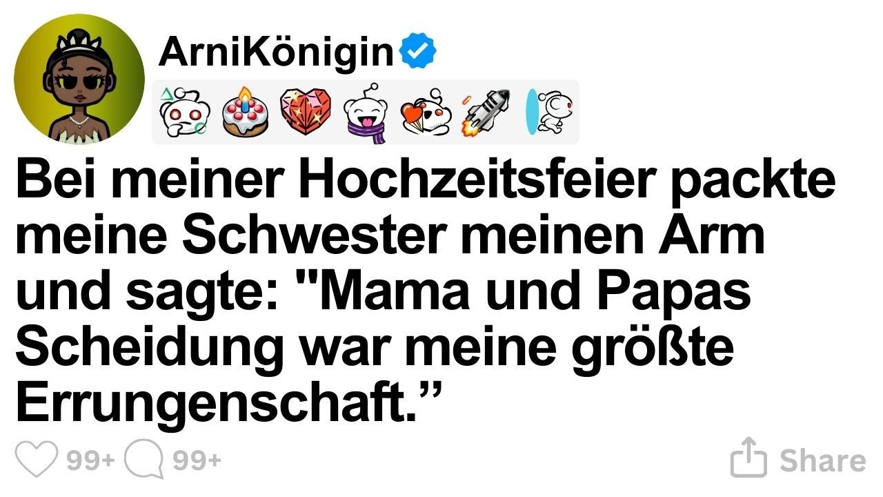 [GANZE STORY] Bei meiner Hochzeitsfeier packte meine Schwester meinen Arm und sagte: 
