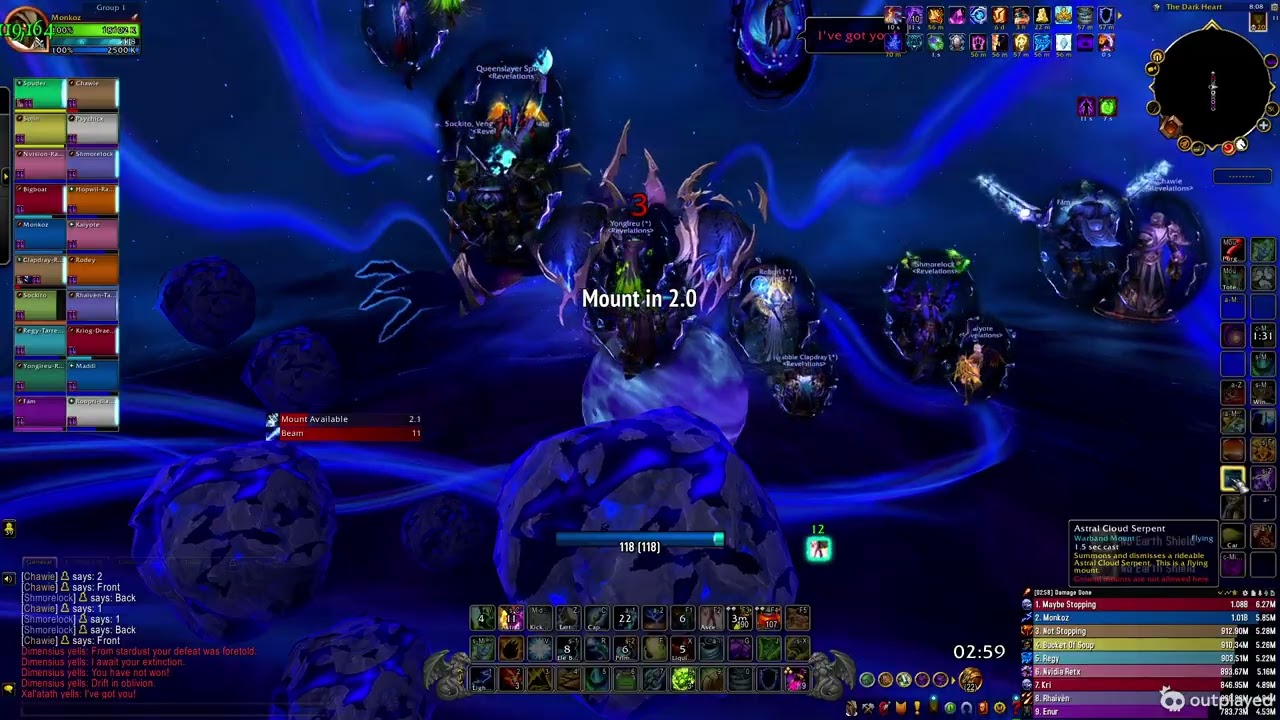 Revelations - Mythic Dimensius - Elemental Shaman