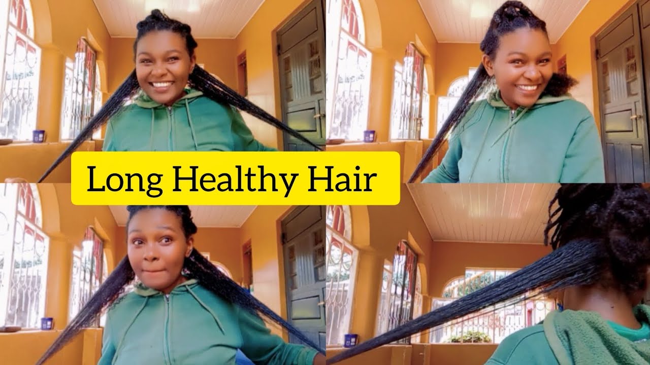 EXTRAORDINARY The MOST BEAUTIFUL African Natural Hair In KENYA / Long BOUNCY Healthy Hair  EVER 