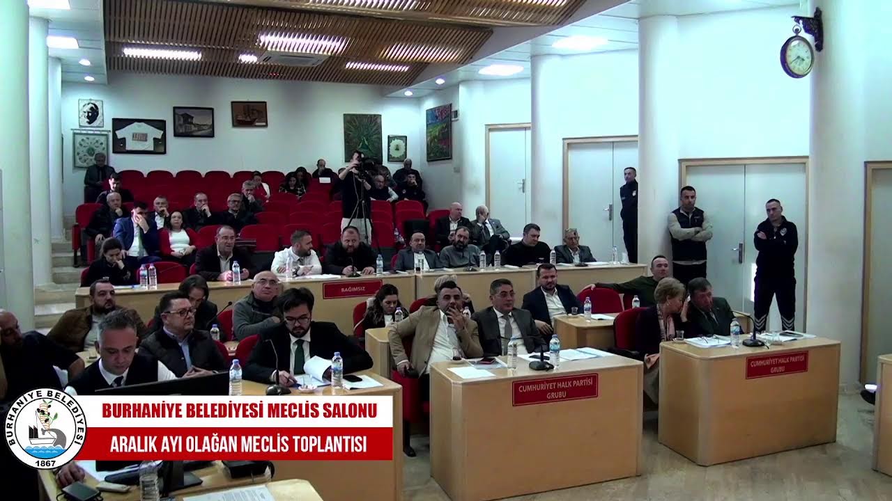 Burhaniye Belediyesi Aralık Ayı Olağan Meclis Toplantısı