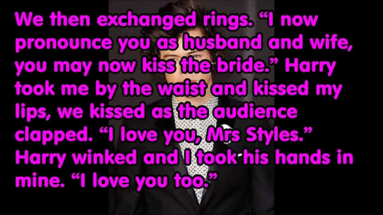 Harry Styles - Imagine - Part 29 - Wedding