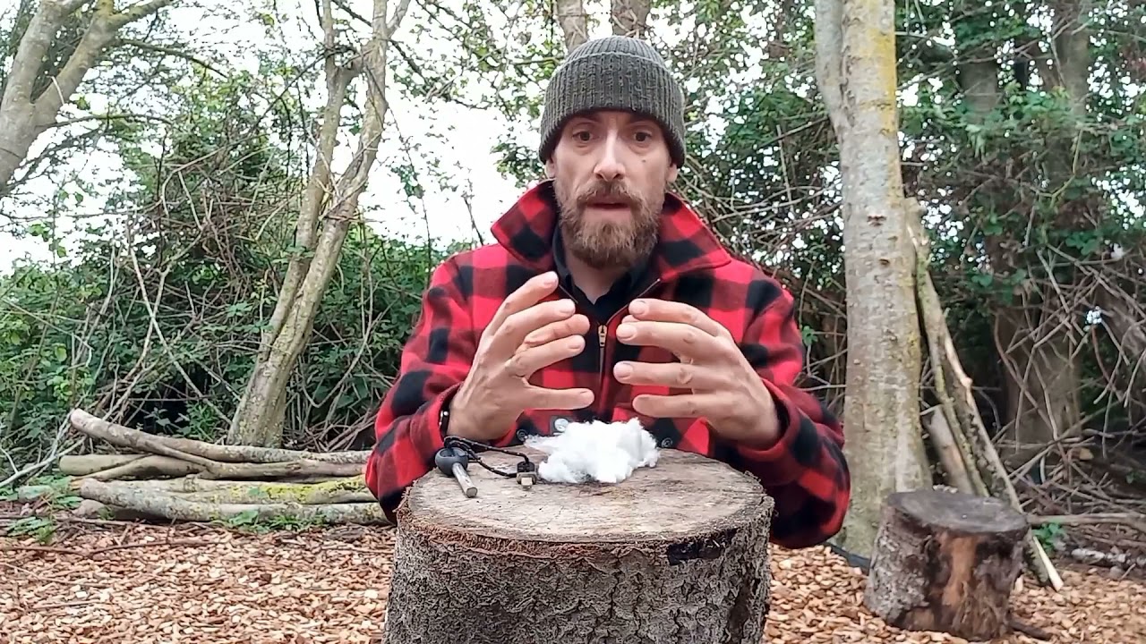 [Mini Series] Fire lighting Tinders - Using Cotton Wool (Tampons)