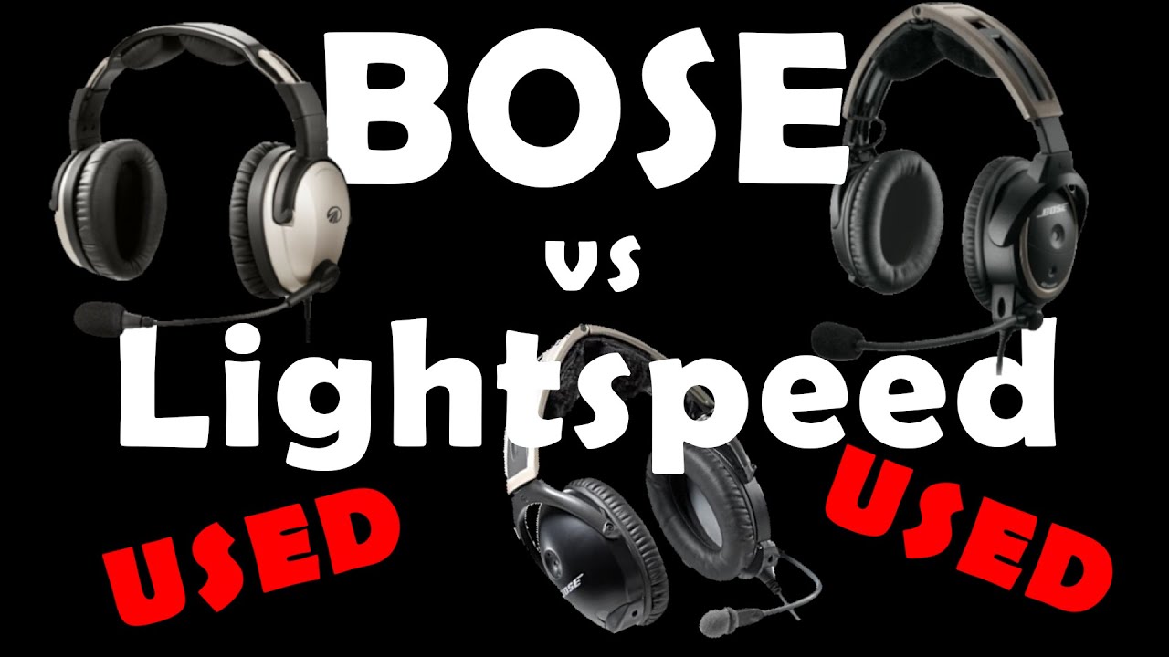 The USED Aviation headset market: Bose vs Zulu