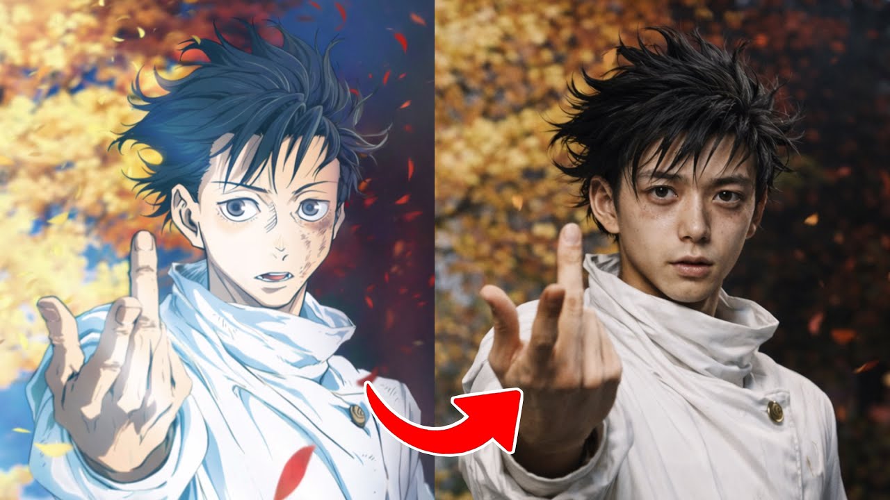JUJUTSU KAISEN in Real Life | 呪術廻戦AI Live-Action