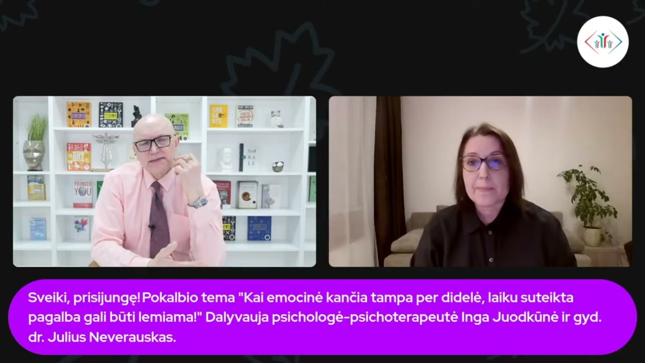 Kai emocinė kančia tampa per didelė, laiku suteikta pagalba gali būti lemiama!