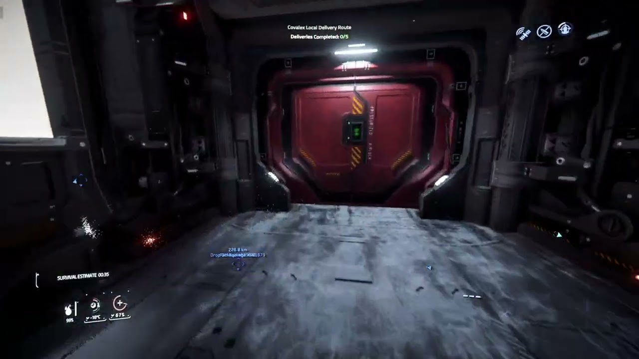 Relaxed Delivery Run: Unwinding in the Verse